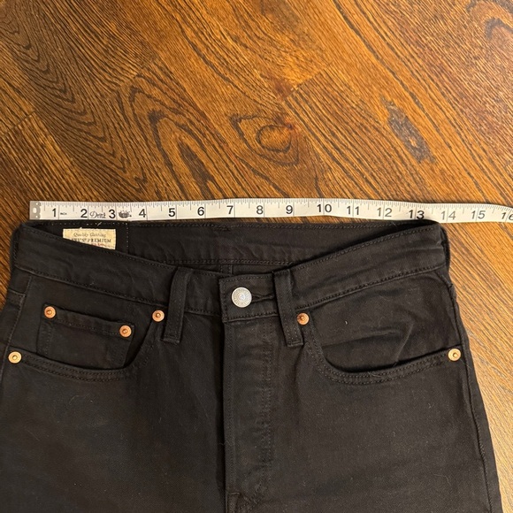 Levi’s 501’s straight leg jeans - Black 26/28 - Picture 8 of 8